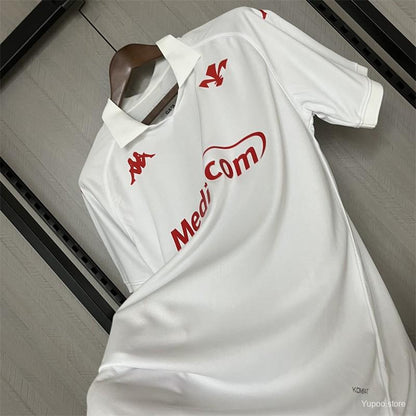 Camisola ACF Fiorentina 2024-25 Alternativa Branca Versão Adepto