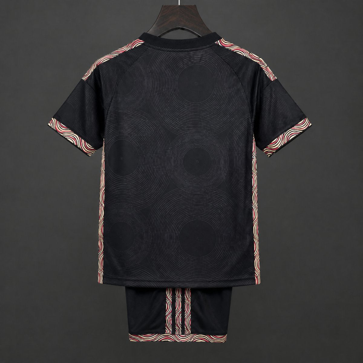 Kit Criança Olympique Lyon 2026-27 Alternativo Preto