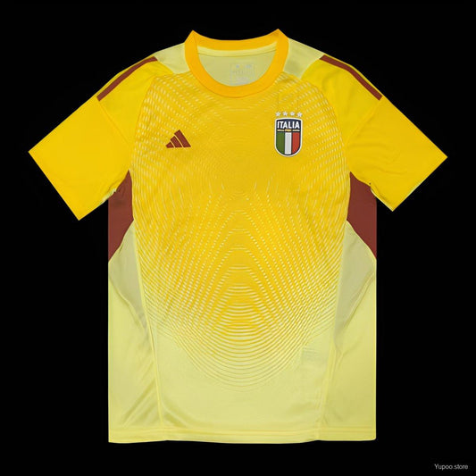 Camisola Italia 2025 Guarda-Redes Versão Adepto