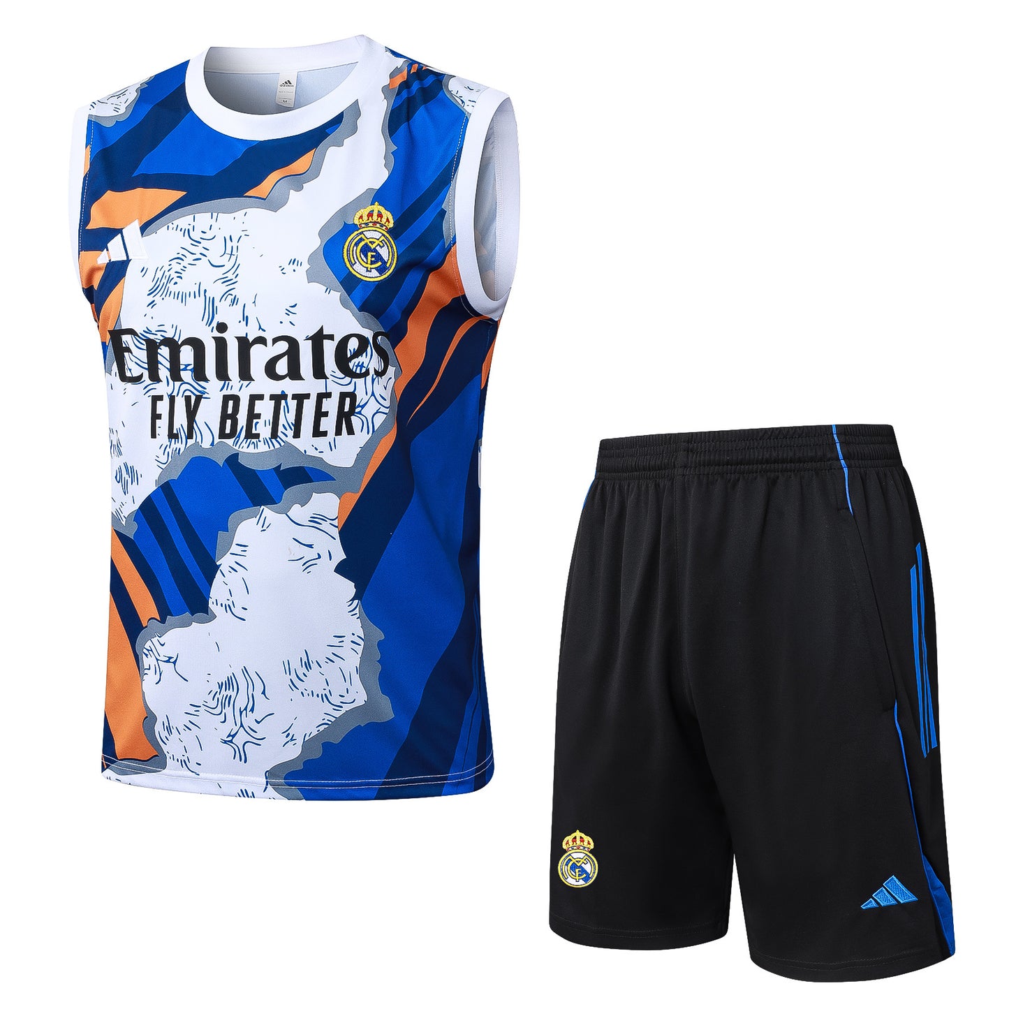 Kit Treino Manga Cava Real Madrid CF 2025-26