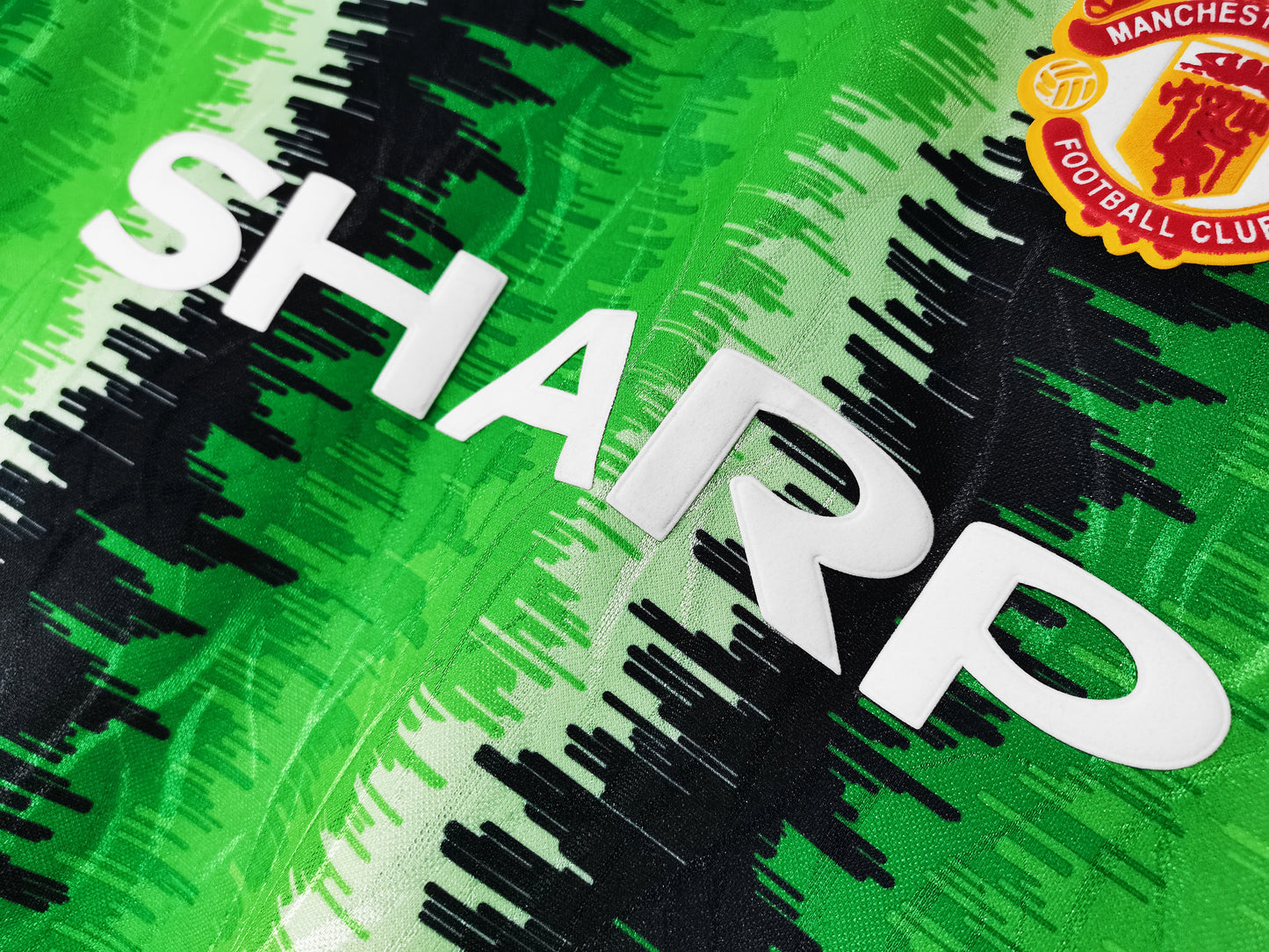 Camisola Manga Comprida M-United 1990-91 Guarda-Redes