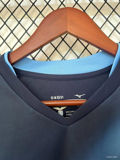 Camisola SS Lazio 2025-26 Alternativa Azul Versão Adepto