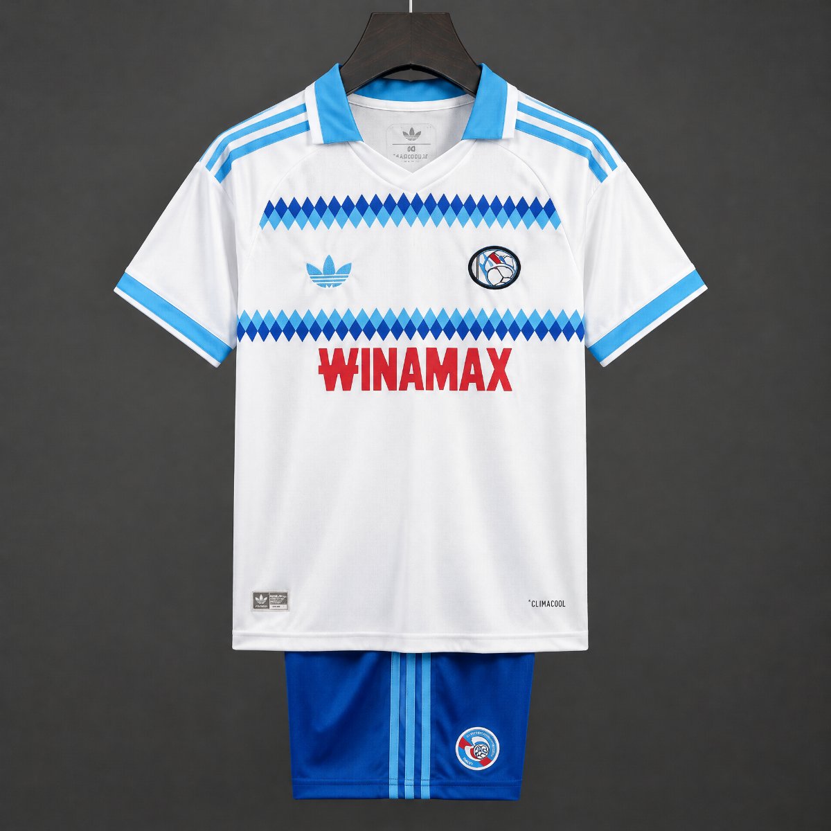 Kit Criança RC Strasbourg 2026-27 Alternativo Branco