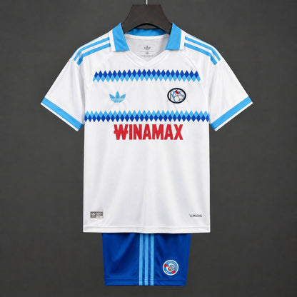 Kit Criança RC Strasbourg 2026-27 Alternativo Branco