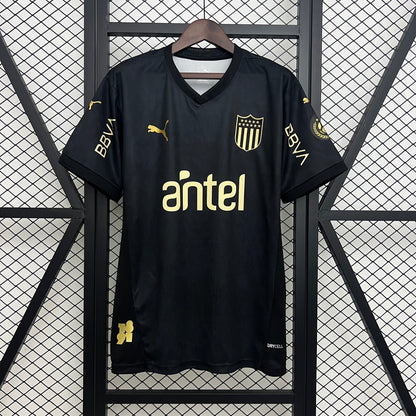 Camisola CA Penarol 2025-26 Alternativa Preta Versão Adepto