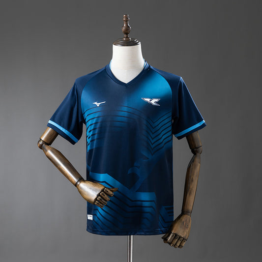 Camisola SS Lazio 2025-26 Alternativa Azul Versão Adepto