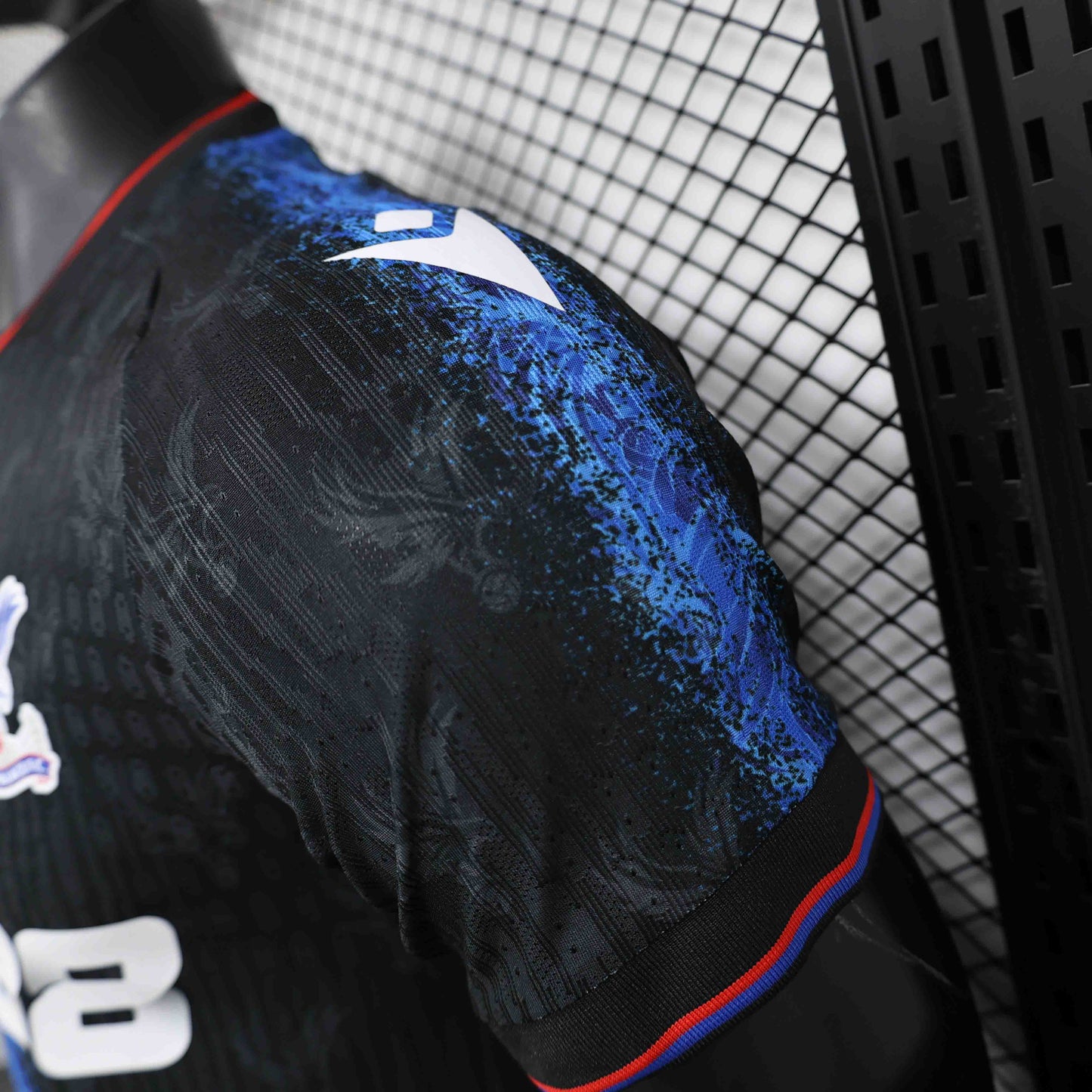 Camisola CRY-PAL 2024-25 Alternativa Preta Versão Jogador
