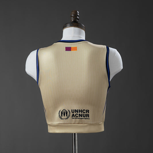 Top Crop Sem Manga FC Barcelona 2025-26 Alternativa