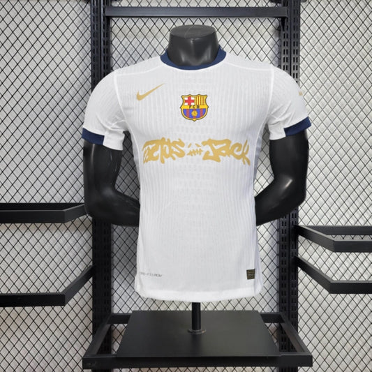 Camisola FC Barcelona 2025-26 Edição Travis Scott Versão Jogador