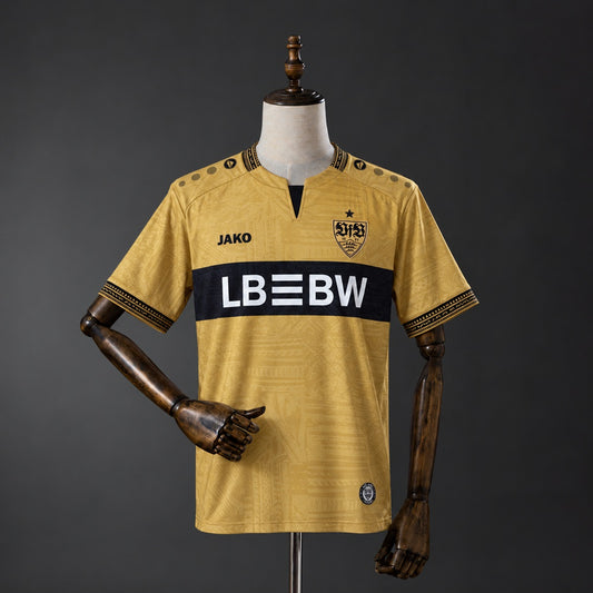 Camisola VfB Estugarda 2026-27 Alternativa Amarela Versão Adepto