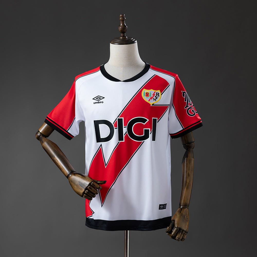 Camisola Rayo Vallecano 2025-26 Principal Versão Adepto