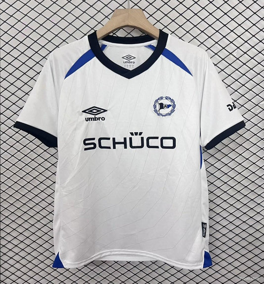 Camisola Arminia Bielefeld 2025-26 Anternativa Branca Versão Adepto