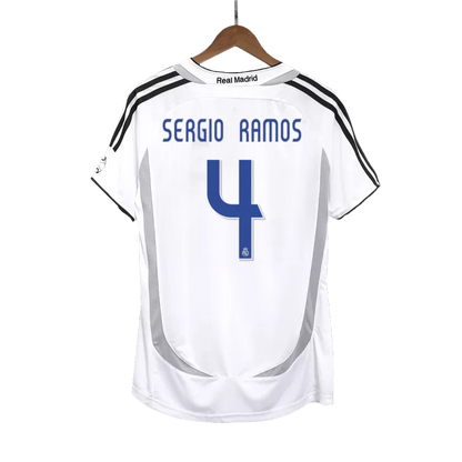 Camisola Real Madrid 2006-07 Principal SERGIO RAMOS #4