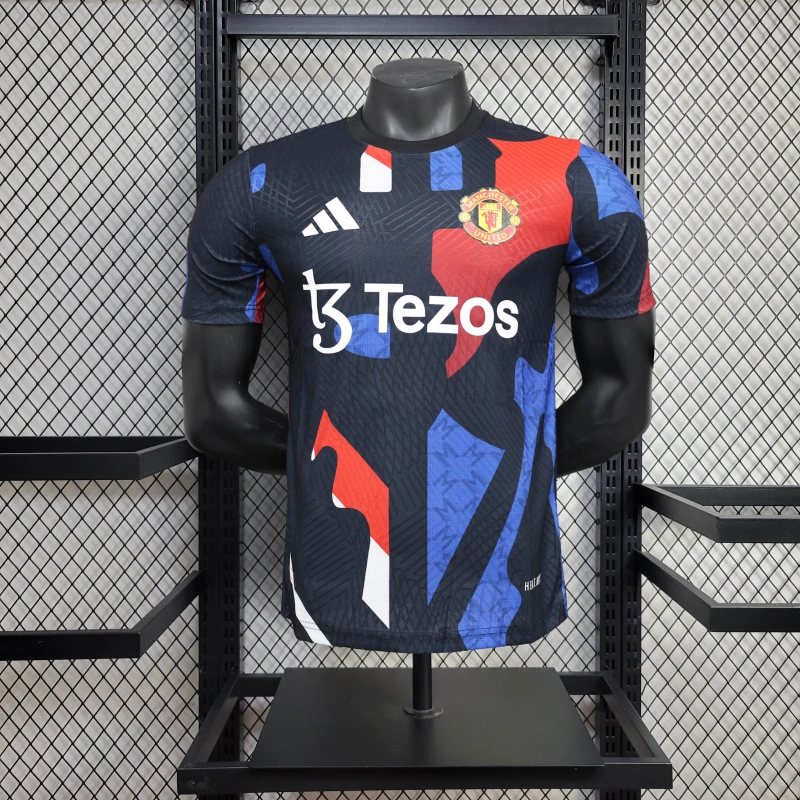 Camisola M-United 2024-25 Pre-Match Versão Jogador