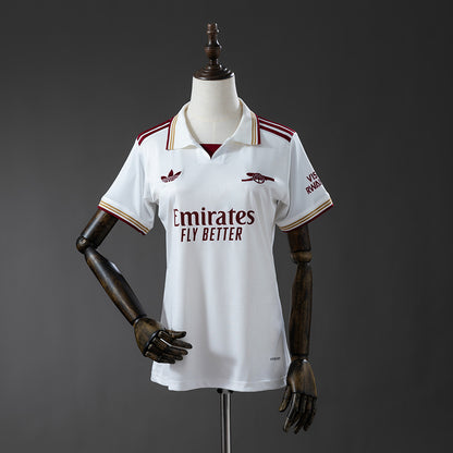 Camisola ARS 2025-26 Alternativa Branca Versão Mulher