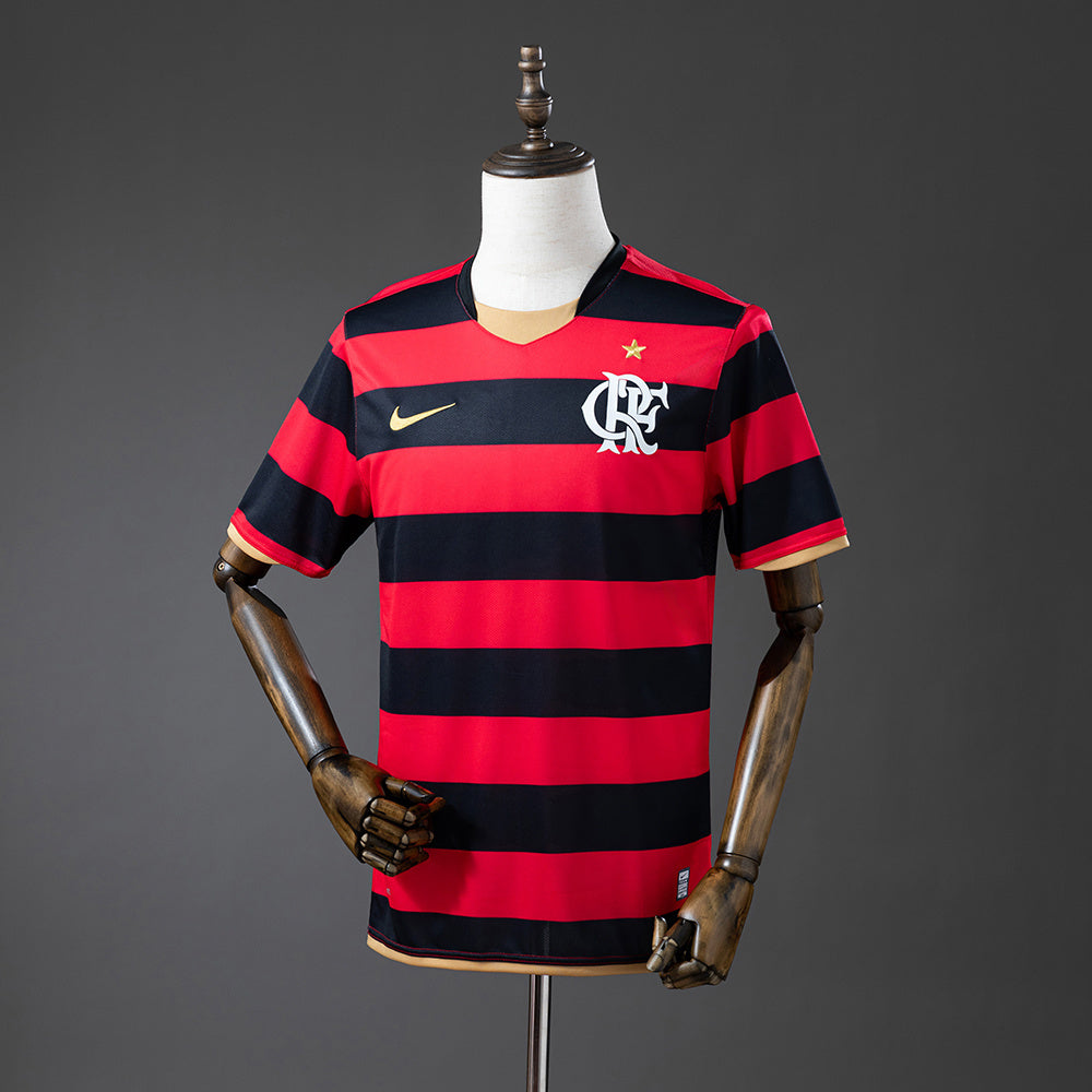 Camisola CR Flamengo 2008-09 Principal Versão Adepto