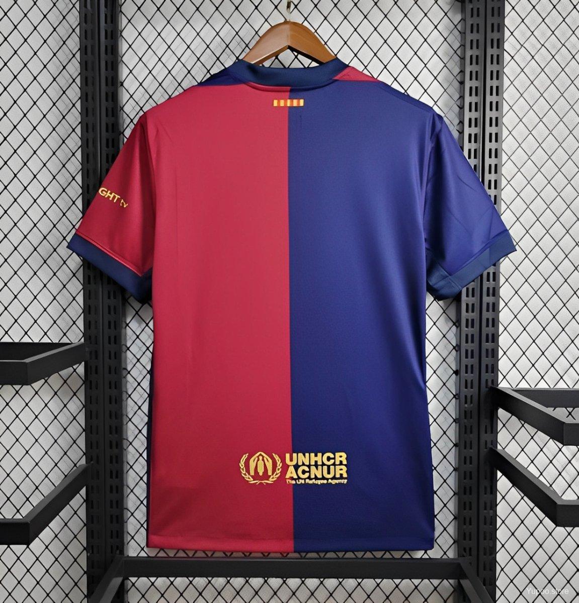 Camisola Barcelona 2025-26  Edição Travis Scott Versão Adepto