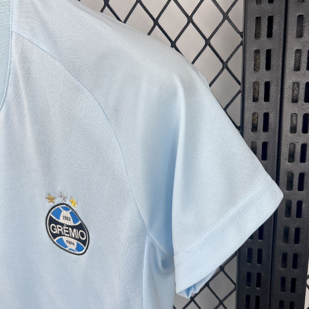 Camisola Gremio 2025-26 Alternativa Azul Lisa Versão Mulher