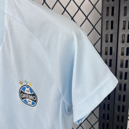Camisola Gremio 2025-26 Alternativa Azul Lisa Versão Mulher
