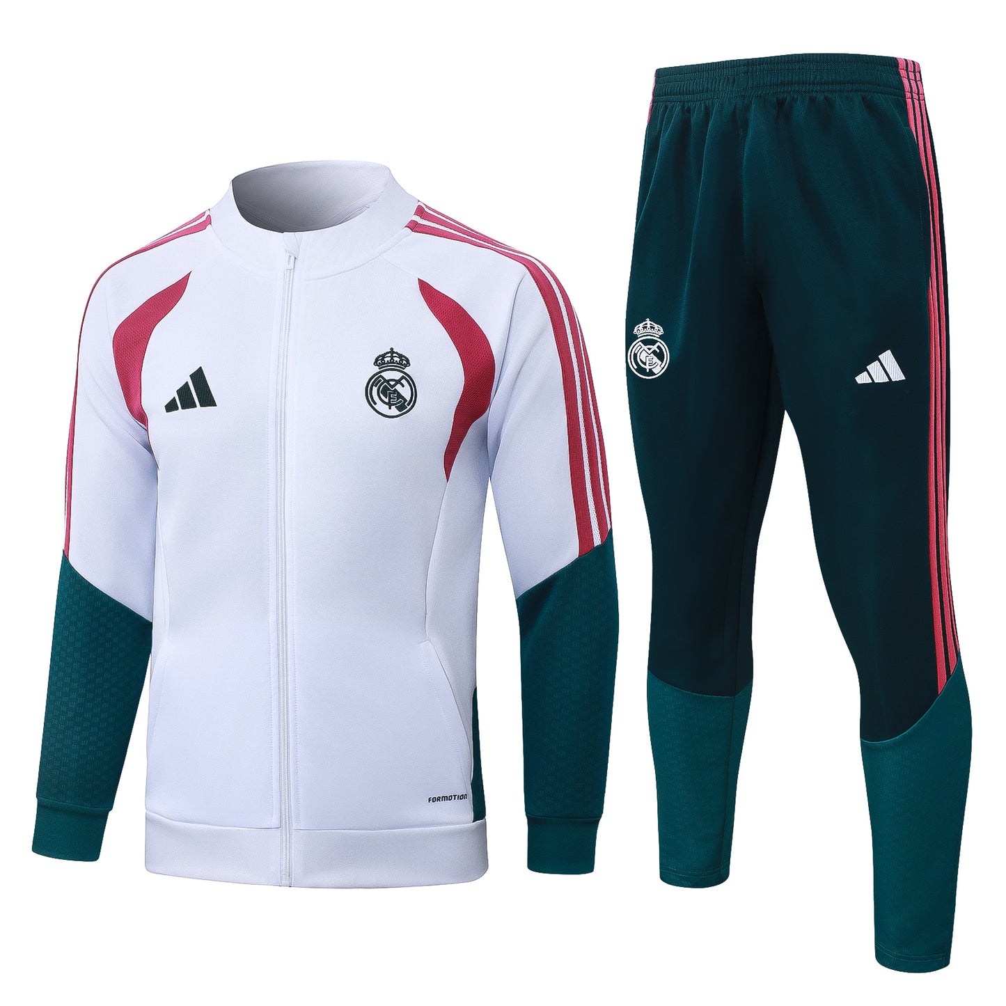 Fato de Treino Real Madrid CF 2026-27 - Casaco sem Capuz