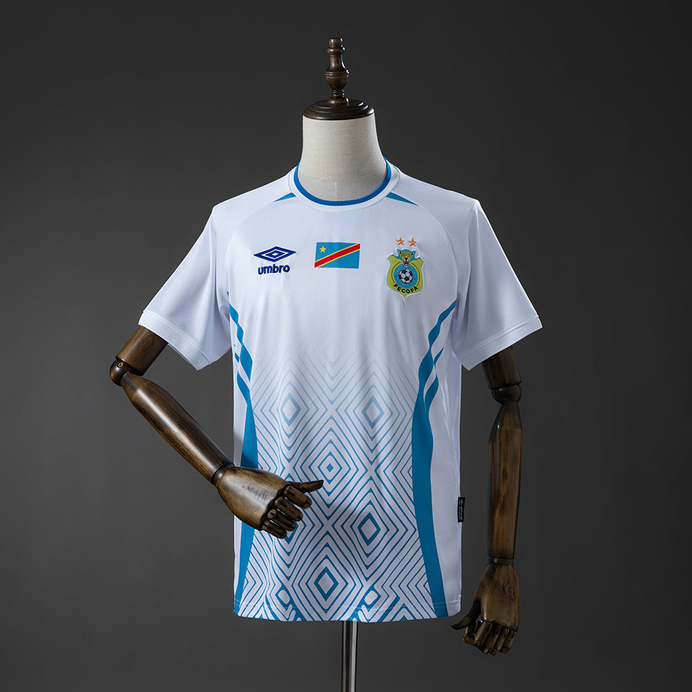 Camisola RD Congo 2026 Alternativa Branca Versão Adepto