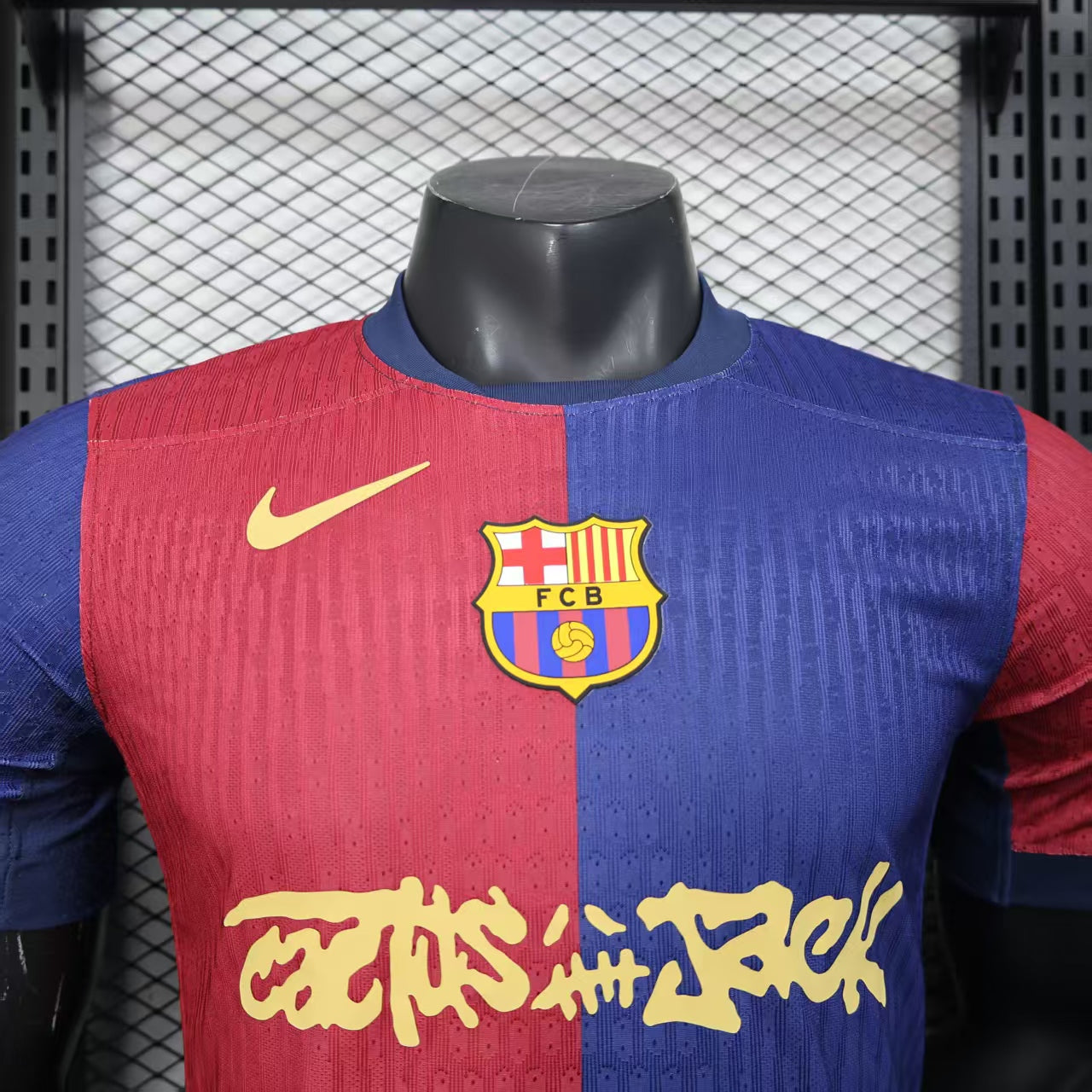 Camisola FC Barcelona 2025-26 Edição Travis Scott Versão Jogador