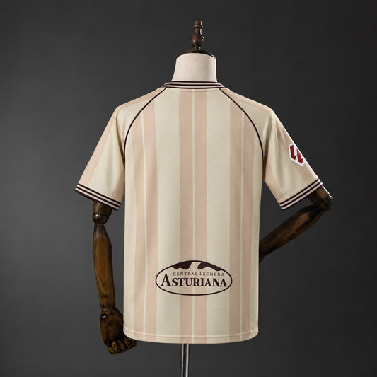 Camisola Real Sporting de Gijón 2026-27 Alternativa Amarela Versão Adepto