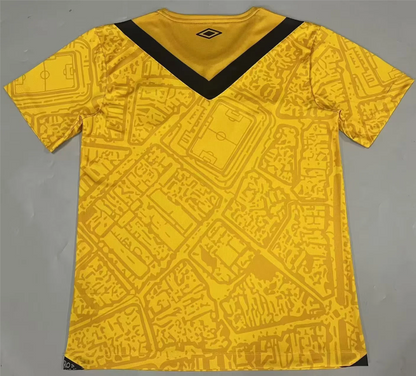 Camisola Santos FC 2024-25 Alternativa Amarela Lisa Versão Adepto