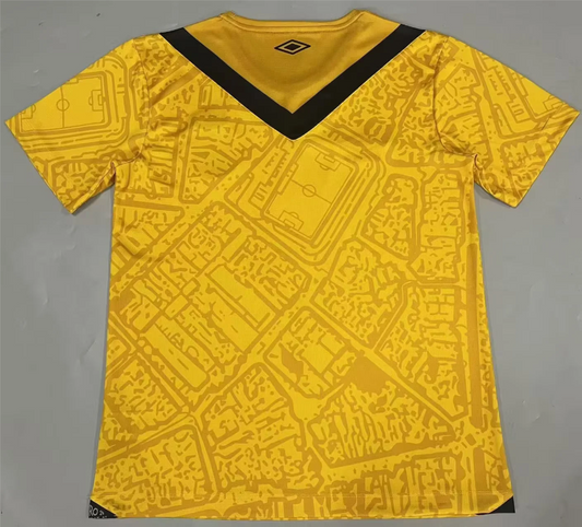 Camisola Santos FC 2024-25 Alternativa Amarela Lisa Versão Adepto