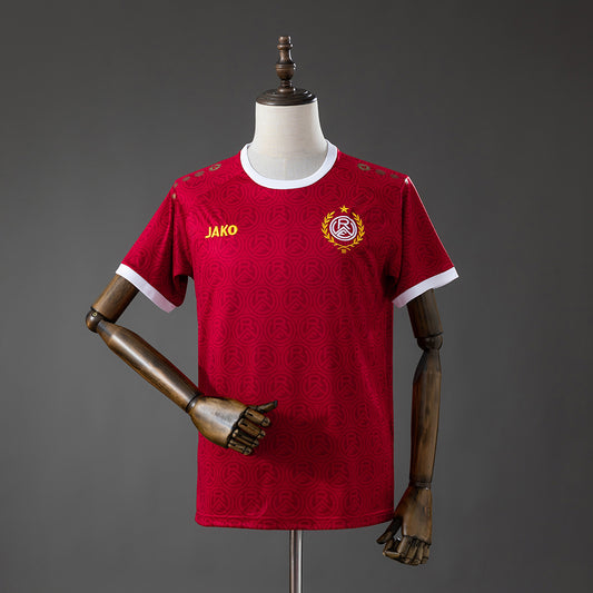 Camisola Rot-Weiss Essen 2025-26 Edição 100º Aniversário Versão Adepto