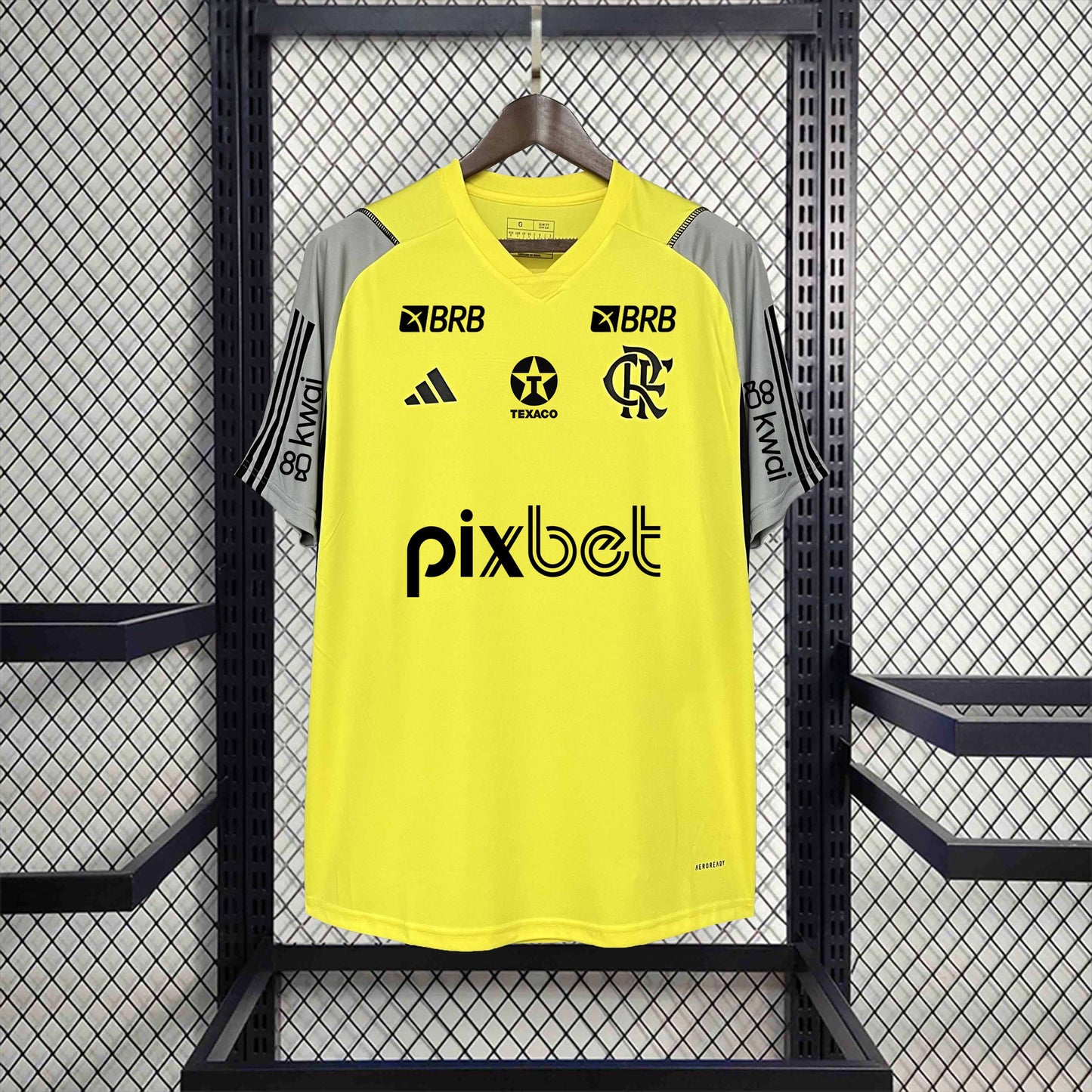 Camisola Flamengo 2024-25 Treino Todos Patrocinadores