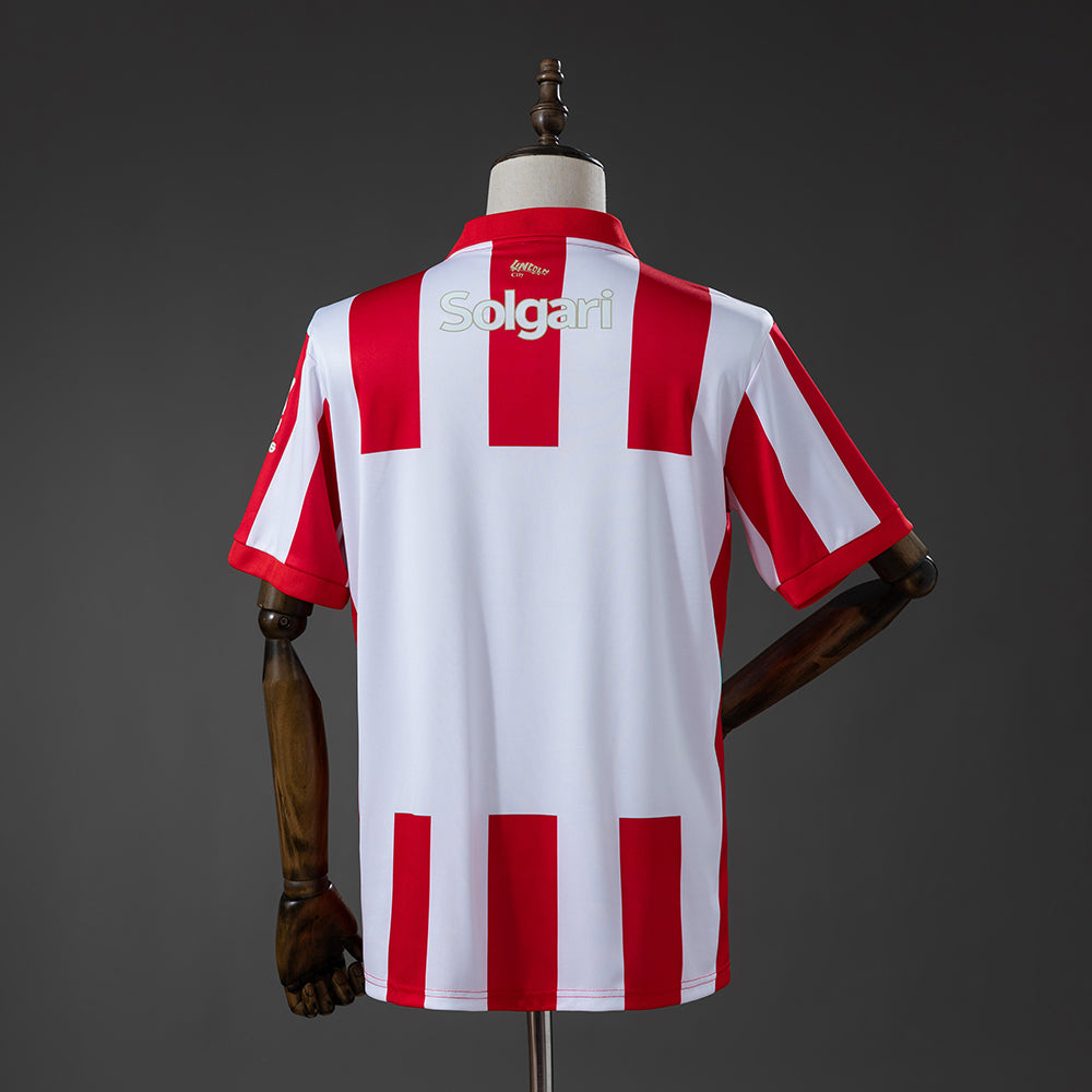 Camisola Lincoln City 2025-26 Edução 50º Aniversário Versão Adepto