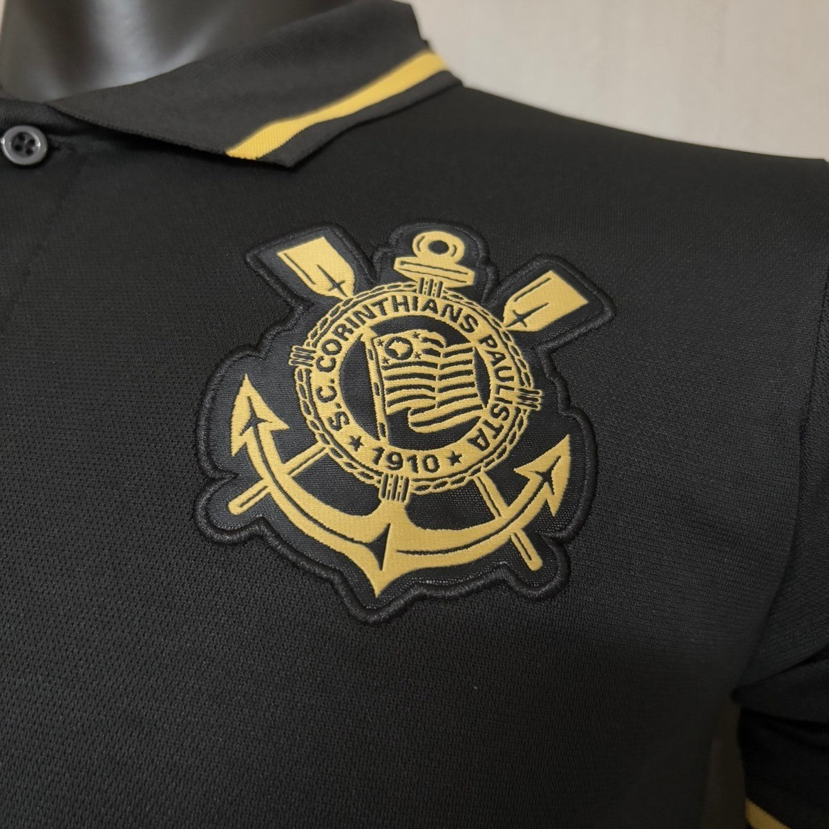Polo SC Corinthians 2025-26 Preto