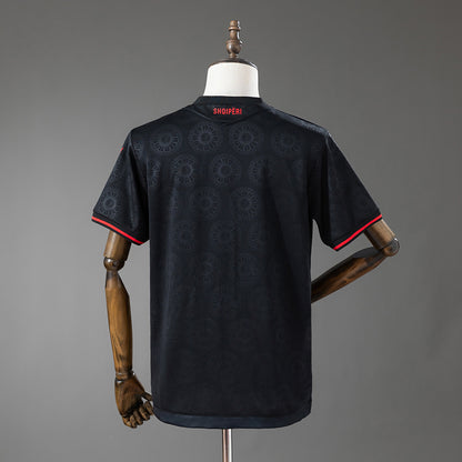 Camisola Albania 2026 Alternativa Preta Versão Adepto