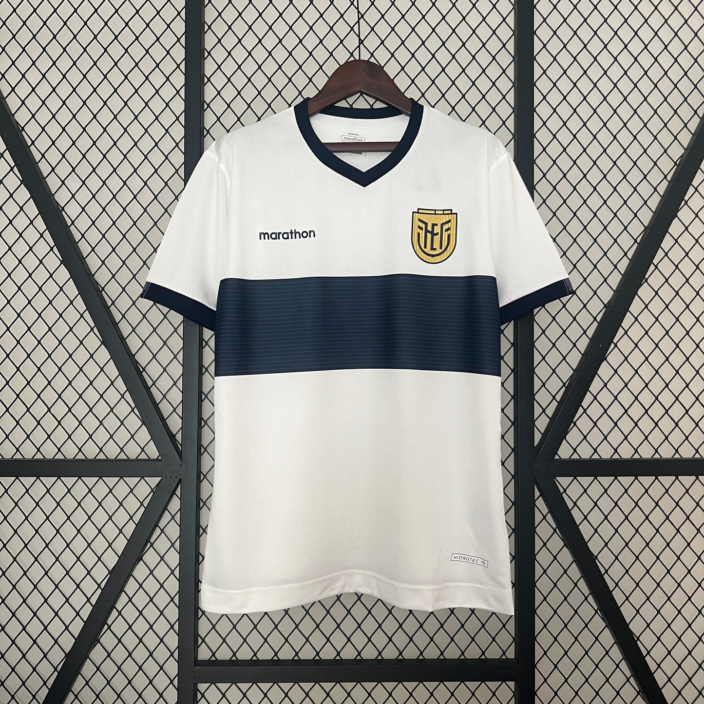 Camisola Equador 2024 Alternativa Branca Versão Adepto