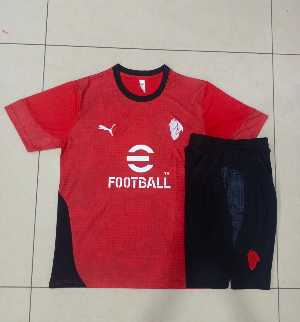Kit Treino Camisola AC Milan 2025-26