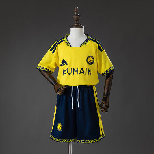 Kit Criança Al-Nassr FC 2026-27 Principal