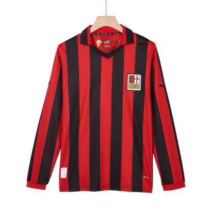 Camisola Manga Comprida Ac Milan 2024-25 Edição Especial 125º Aniversario Versão Adepto