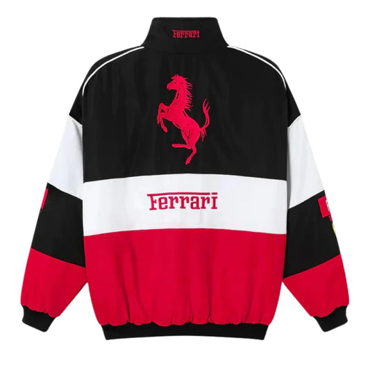 Tricolour Ferrari Jacket - F1/RACING Vintage